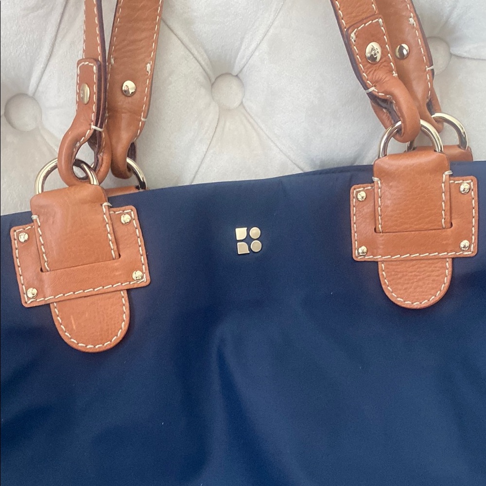 ♠️ Kate Spade Bleeker Street Navy Tote Bag - Picture 14 of 15